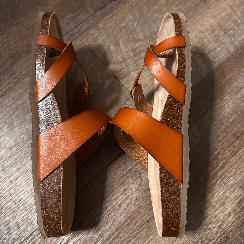 Madden Girl Brown Sandals - Picture 14 of 16